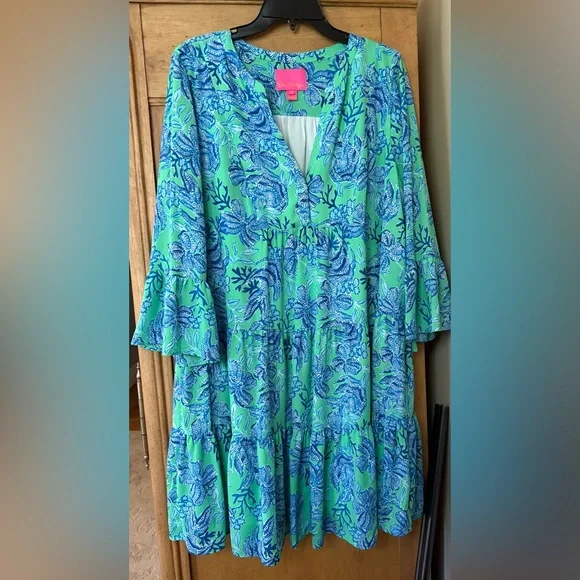 Lilly Pulitzer Tunic Dress - Women's 14 - Picture 2 of 3